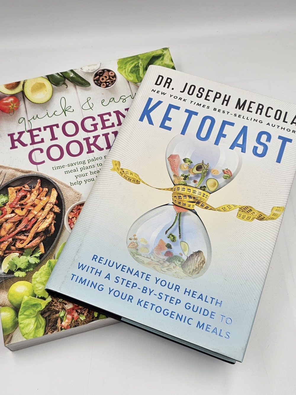 Ketogenic Cooking & KetoFast Cookbook Bundle - White, Blue, Purple - Picture 2 of 8